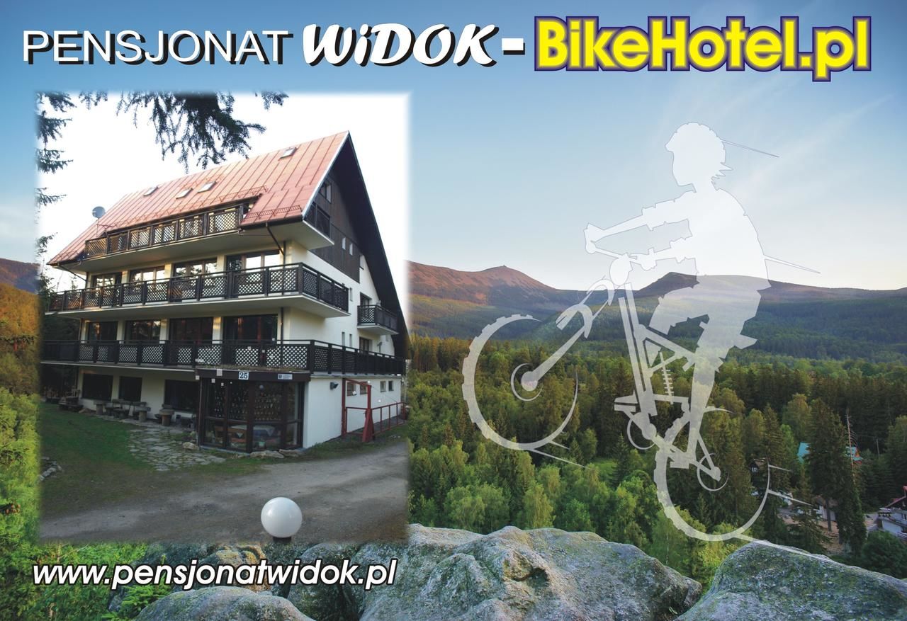 Отели типа «постель и завтрак» Pensjonat Widok - Bike Hotel Карпач-4